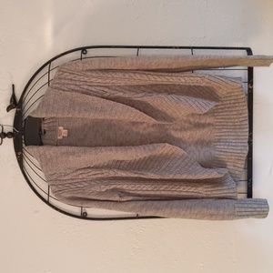Women's Mossimo open cardigan, gray, size medium